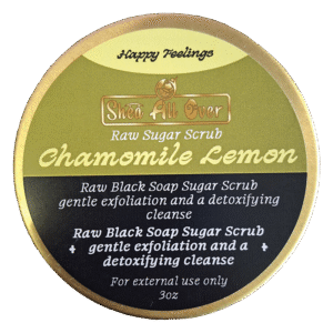 Sugar Scrub Shea All Over Chamomile Lemon