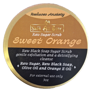 Sugar Scrub Shea All Over Sweet Orange